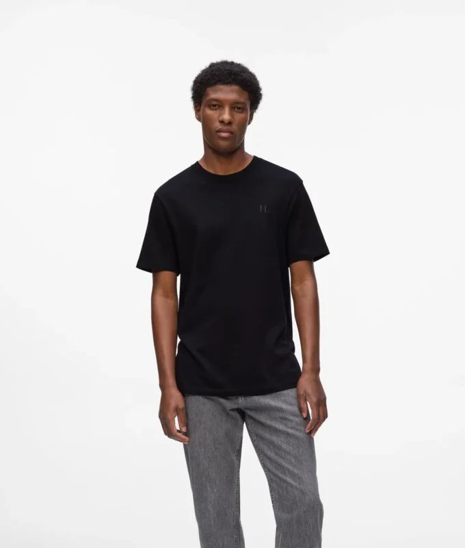 MONOGRAM WOOL-BLEND T-SHIRT MONOGRAM WOOL-BLEND T-SHIRT