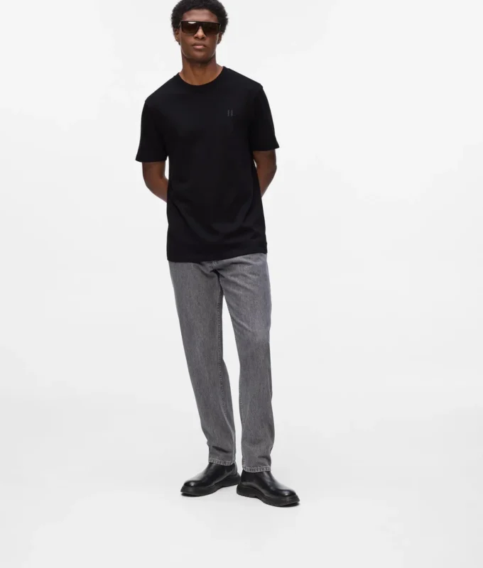 MONOGRAM WOOL-BLEND T-SHIRT MONOGRAM WOOL-BLEND T-SHIRT