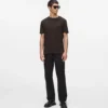 MONOGRAM WOOL-BLEND T-SHIRT MONOGRAM WOOL-BLEND T-SHIRT