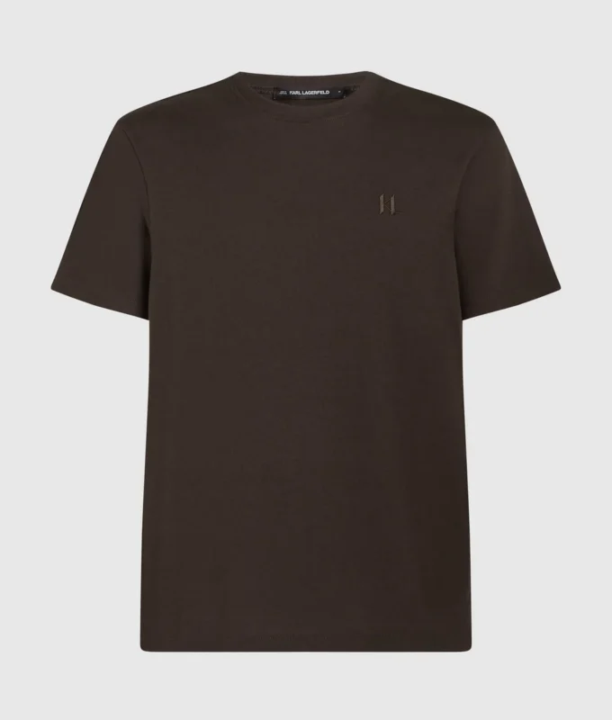 MONOGRAM WOOL-BLEND T-SHIRT MONOGRAM WOOL-BLEND T-SHIRT