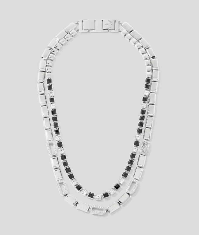 NÁHRDELNÍK SIGNATURE PAVÉ CRYSTALS NÁHRDELNÍK SIGNATURE PAVÉ CRYSTALS