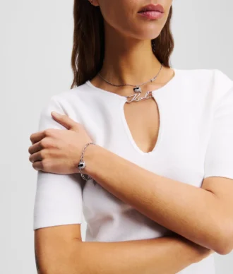 NÁRAMEK IKON PAVÉ CHOUPETTE CHARM