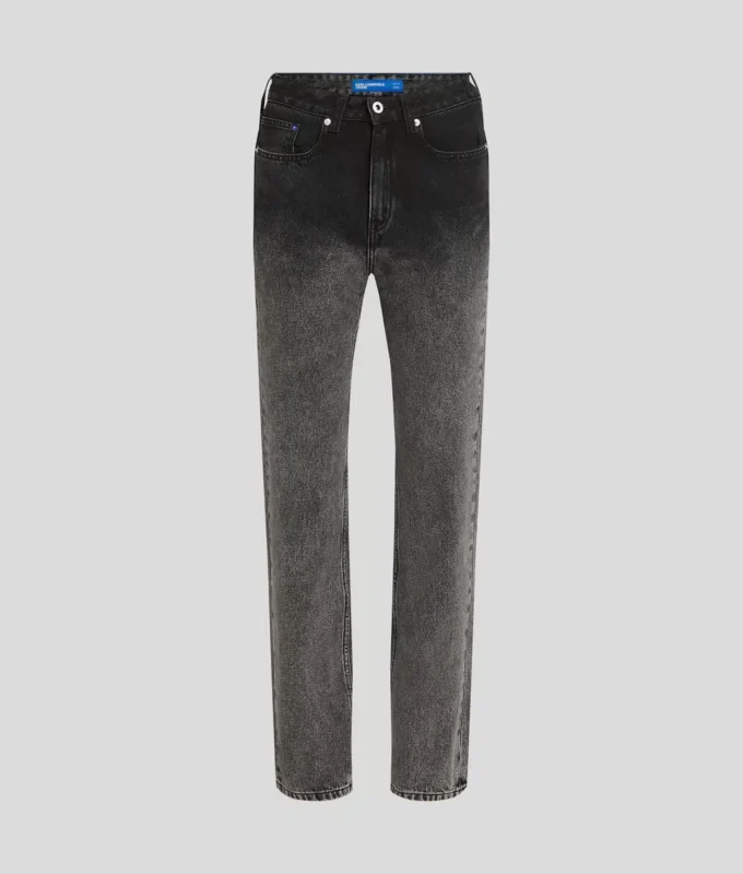 OMBRÉ HIGH-RISE STRAIGHT JEANS OMBRÉ HIGH-RISE STRAIGHT JEANS