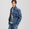 OVERSHIRT Z KOMBINOVANÝCH MATERIÁLŮ OVERSHIRT Z KOMBINOVANÝCH MATERIÁLŮ