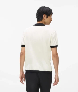 Pletené polo tričko s monogramem