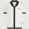 Pletené polo tričko s monogramem