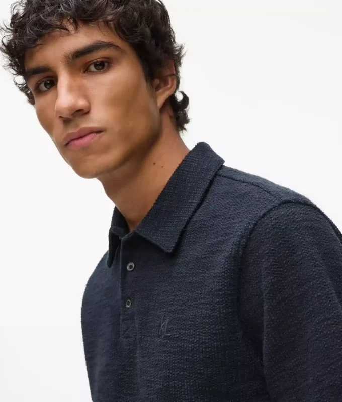 Polo tričko Bouclé Polo tričko Bouclé