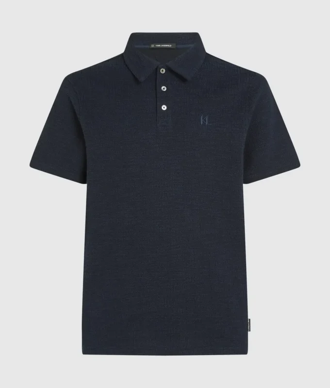Polo tričko Bouclé Polo tričko Bouclé