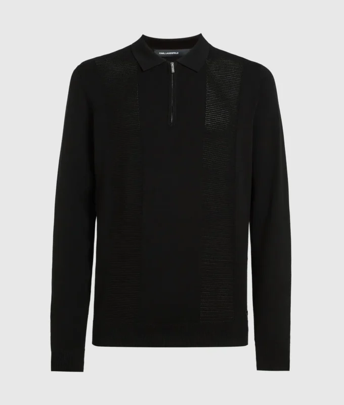 Polo tričko na zip