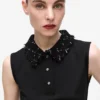 Polo tričko s detaily z bouclé Polo tričko s detaily z bouclé