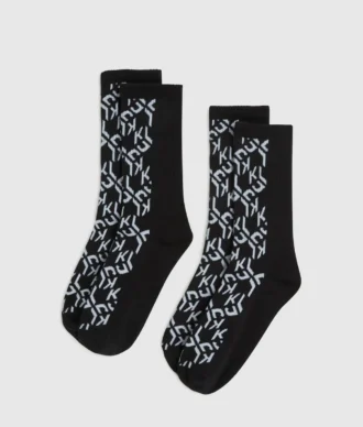 Ponožky s monogramem – 2 páry
