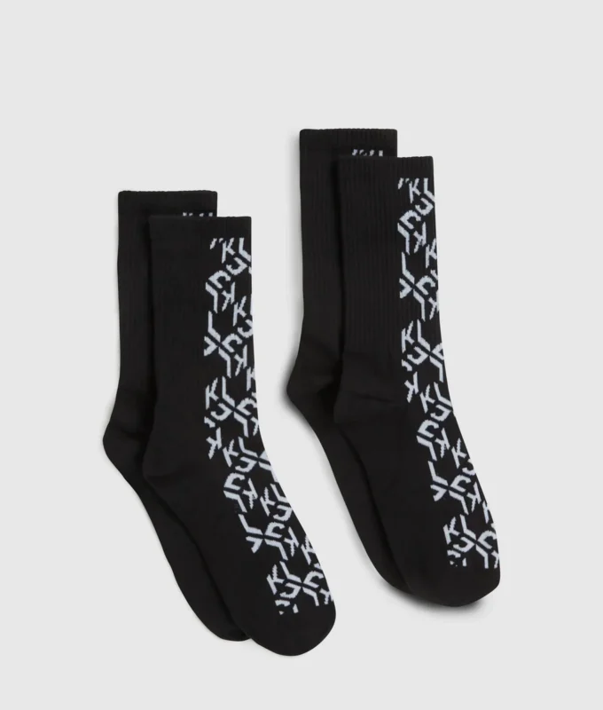 Ponožky s monogramem – 2 páry Ponožky s monogramem – 2 páry