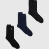 Ponožky s monogramem – 3 páry Ponožky s monogramem – 3 páry