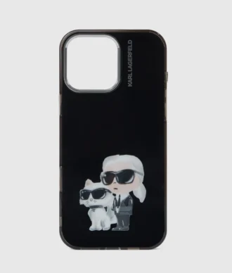 Pouzdro Ikon Karl and Choupette pro iPhone 16 Pro Max