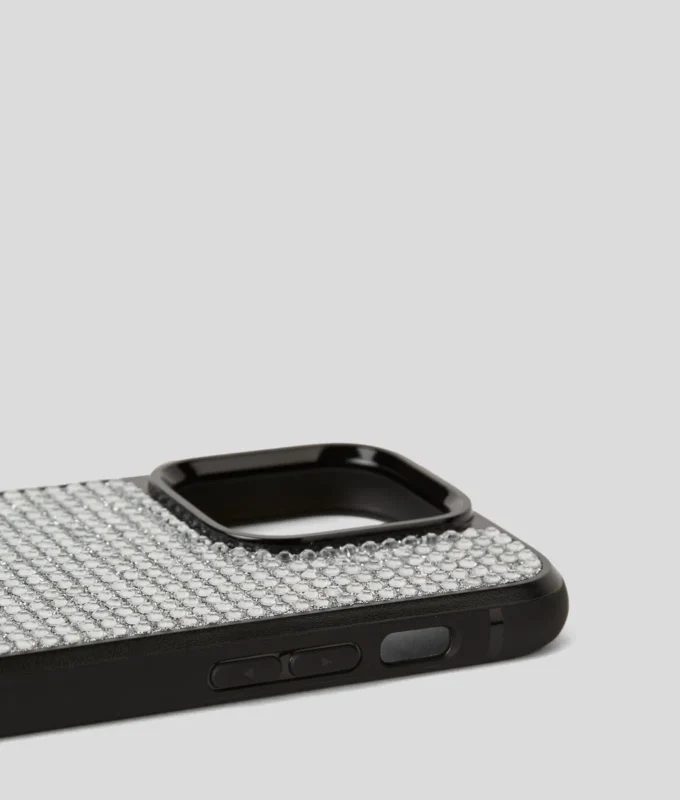 POUZDRO NA IPHONE 16 PRO MAX S LOGEM Z KAMÍNKŮ POUZDRO NA IPHONE 16 PRO MAX S LOGEM Z KAMÍNKŮ