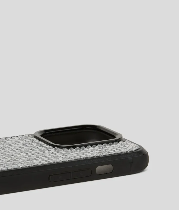 POUZDRO NA IPHONE 16 PRO S LOGEM Z KAMÍNKŮ