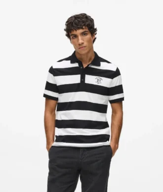Pruhované polo tričko