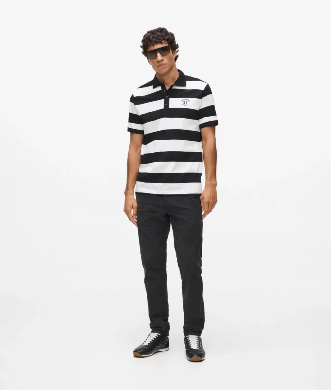 Pruhované polo tričko Pruhované polo tričko
