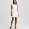 RIBBED TANK DRESS RIBBED TANK DRESS