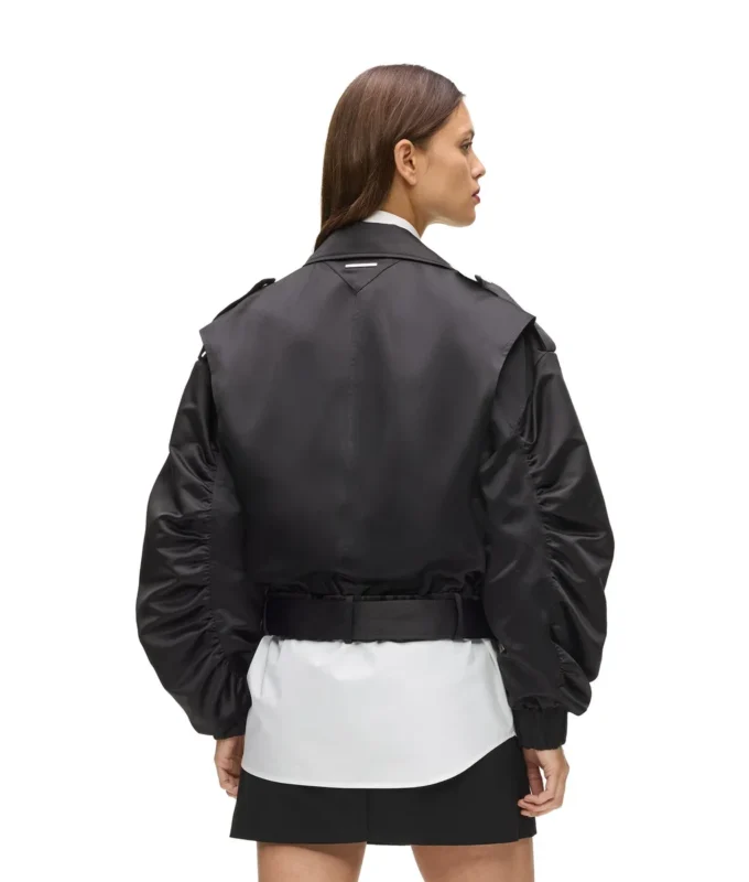 Saténová bomber bunda Saténová bomber bunda