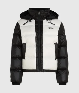 Signature puffer jacket