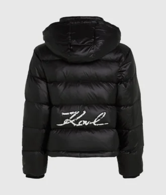 Signature puffer jacket