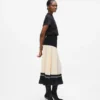 Skládaná sukně Skládaná sukně
