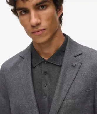 Slim fit sako na míru Slim fit sako na míru
