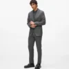 Slim fit sako na míru Slim fit sako na míru