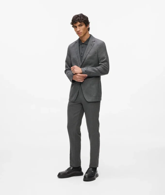 Slim fit sako na míru Slim fit sako na míru