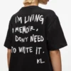 T-shirtové šaty s citátem Karla T-shirtové šaty s citátem Karla