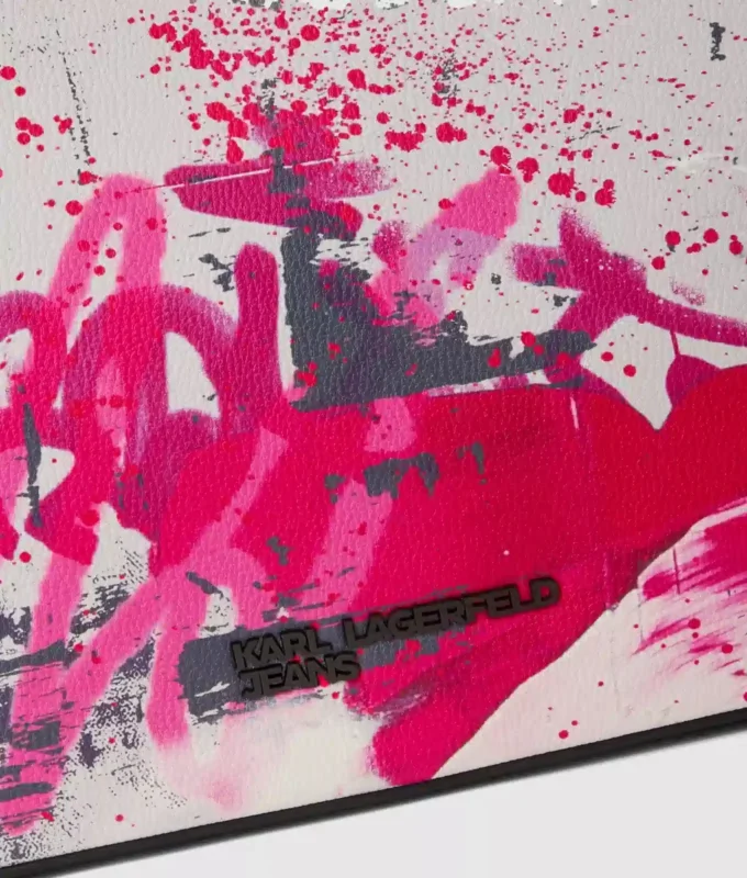 Taška přes rameno s potiskem graffiti Taška přes rameno s potiskem graffiti