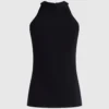 Top s halter výstřihem a kamínky Top s halter výstřihem a kamínky