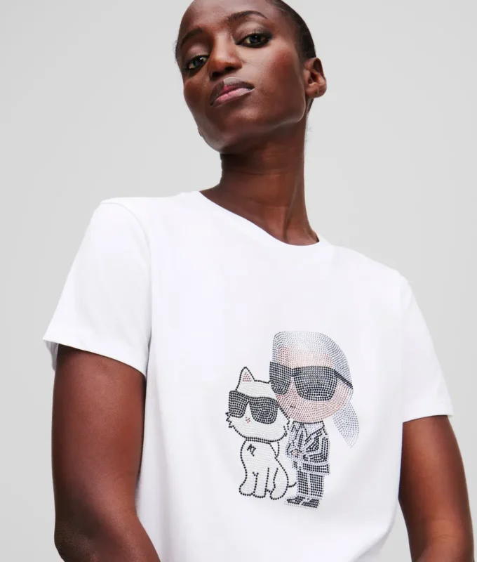 TRIČKO IKON KARL & CHOUPETTE RHINESTONE TRIČKO IKON KARL & CHOUPETTE RHINESTONE