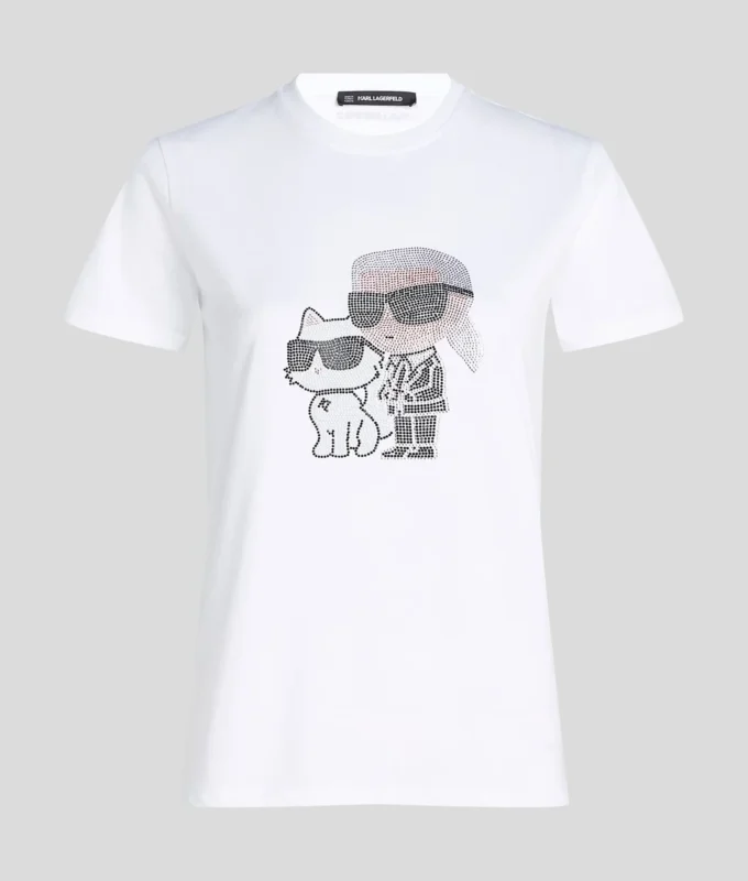 TRIČKO IKON KARL & CHOUPETTE RHINESTONE TRIČKO IKON KARL & CHOUPETTE RHINESTONE