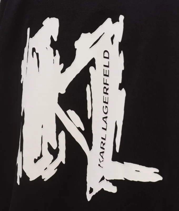 Tričko s grafickým monogramem
