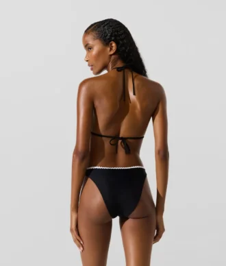 Trojúhelníkové bikiny s vroubkovaným lemem Trojúhelníkové bikiny s vroubkovaným lemem