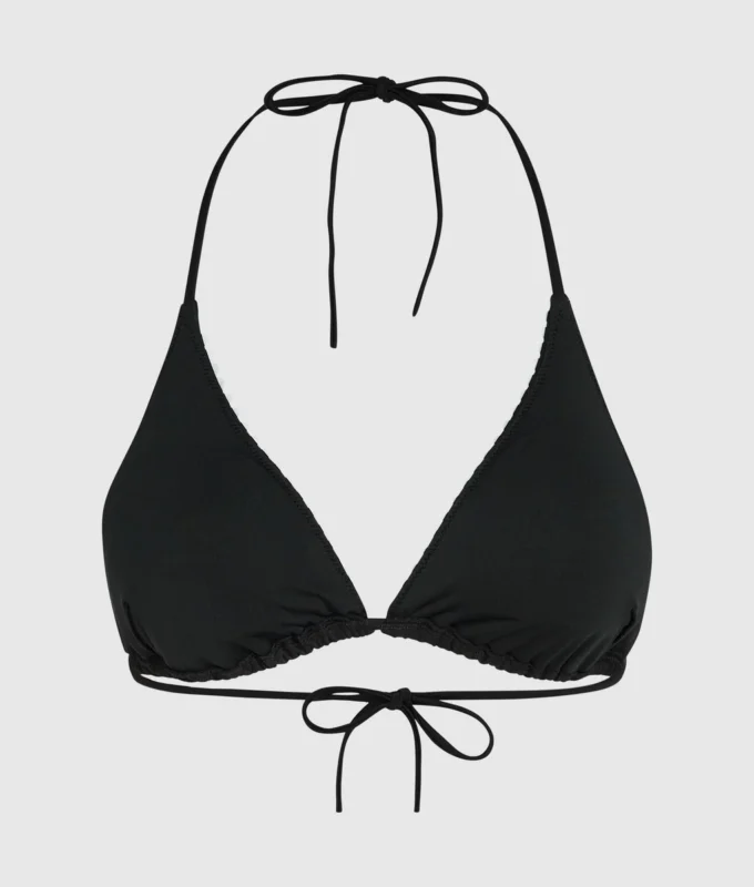 Trojúhelníkové bikiny s vroubkovaným lemem Trojúhelníkové bikiny s vroubkovaným lemem