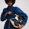 UTILITY CANVAS MOON SHOULDER BAG UTILITY CANVAS MOON SHOULDER BAG
