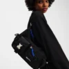 UTILITY COATED DENIM SHOULDER BAG UTILITY COATED DENIM SHOULDER BAG