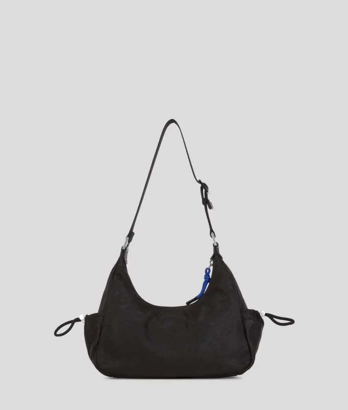 UTILITY COATED DENIM SHOULDER BAG UTILITY COATED DENIM SHOULDER BAG