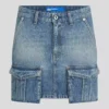 UTILITY DENIM MINI SKIRT UTILITY DENIM MINI SKIRT