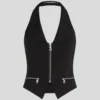 VESTY S HALTEROVÝM VÝSTŘIHEM VESTY S HALTEROVÝM VÝSTŘIHEM