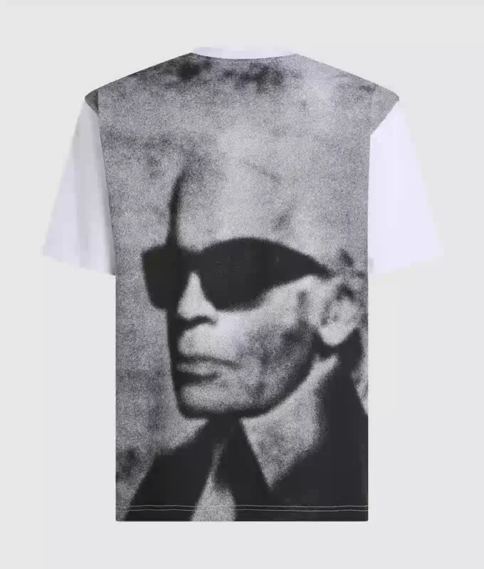 Volné tričko s potiskem Karl