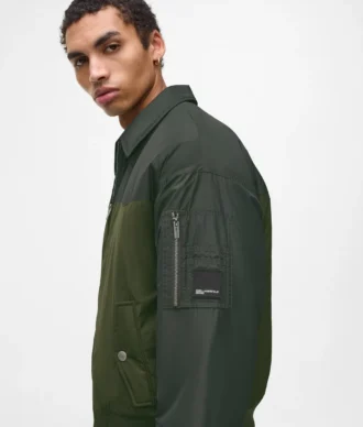 Vypolstrovaná bomber bunda